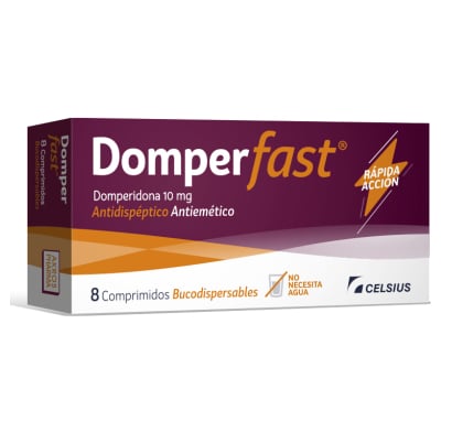 Domper Fast 10 Mg 8 Comprimidos