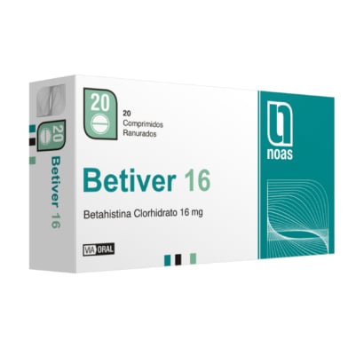 BETIVER 16 MG 20 COMPRIMIDOS