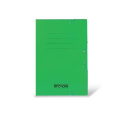 Carpeta Neox Con Elástico Oficina Verde Opaca