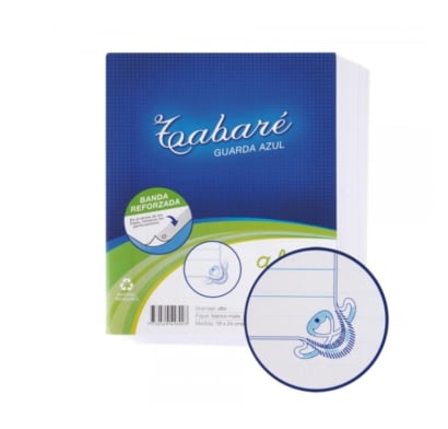 Hojas Tabaré 1r Guarda Azul 48 Unidades
