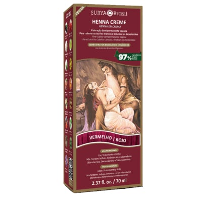 HENNA SURYA ROJO 70 ML