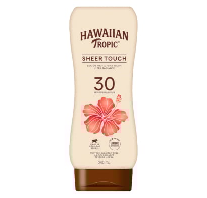 PROTECTOR SOLAR HAWAIIAN TROPIC SHEER TOUCH FACTOR 30 240ML
