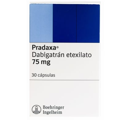 Pradaxa 75 Mg 30 Cápsulas