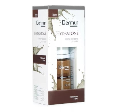Crema Con Color Dermur Hydratone Bronce 30 Ml