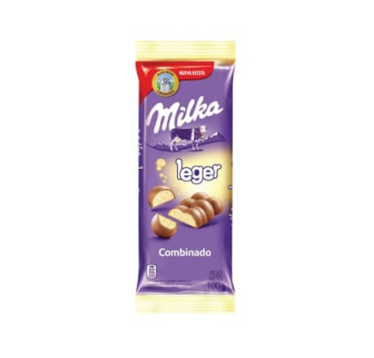 Tableta De Chocolate Milka Leger Combinado 100 G