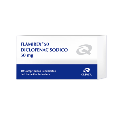 Flamirex 50 Mg 10 Comprimidos