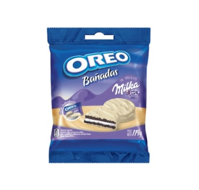 Galletitas Oreo Bañadas Choco Blanco 119 G