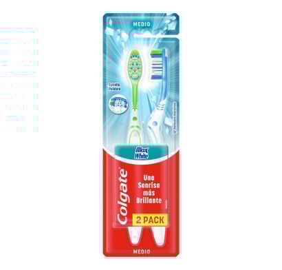 Cepillo de Dientes Colgate Max White 2 Unidades