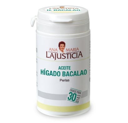 Aceite De Hígado De Bacalao Ana María Lajusticia 90 Comprimidos