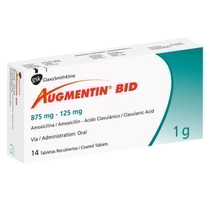 Augmentin Bid 14 Comprimidos