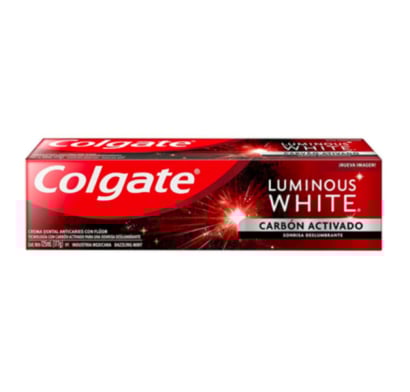 Pasta De Dientes Colgate Luminous White Carbón 90 G