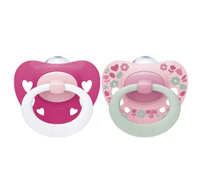 Chupete Nuk Silicona Happy Days Niña Talle 2 2 Unidades