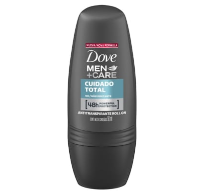 Antitranspirante En Roll On Dove Men Cuidado Total 50 Ml