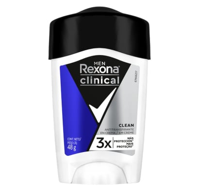 Antitranspirante En Crema Rexona Clinical Men Clean 48 G