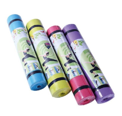 Colchoneta Para Yoga Evolution 4 Mm 1 Unidad Colores Surtidos