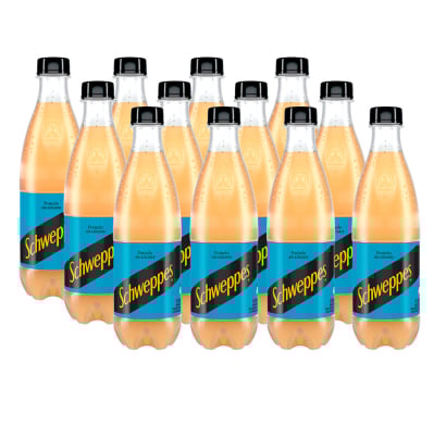 Funda Schweppes Pomelo Zero 500 Cc 12 Unidades