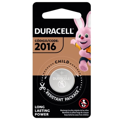 Pila Duracell Lithium Dl 2016/3 Vlts 1 Unidad