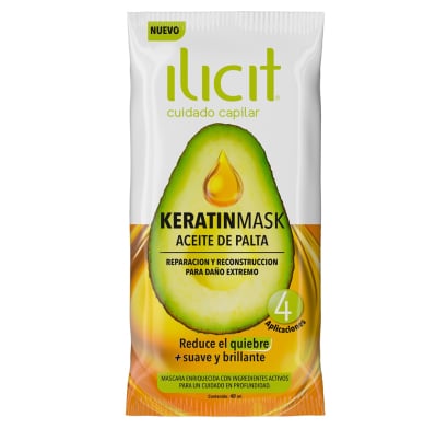 Mascarilla Capilar Ilicit Keratin Mask Palta 40 Ml