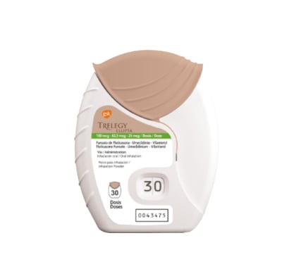 Trelegy Ellipta 92 Mcg/ 55 Mcg /22 Mcg 30 Dosis