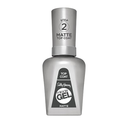 Esmalte Top Coat Sally Hansen Miracle Gel Matte 14.7 Ml