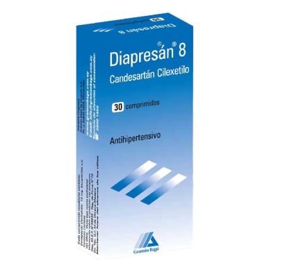 Diapresan 8 Mg 30 Comprimidos