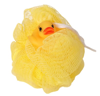 Esponja Infantil De Baño Rabbit Mesh Patito