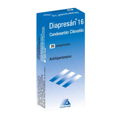 Diapresan 16 Mg 30 Comprimidos