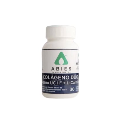 Colágeno Duo U Cii Y L- Carnitina Abies 30 Cápsulas