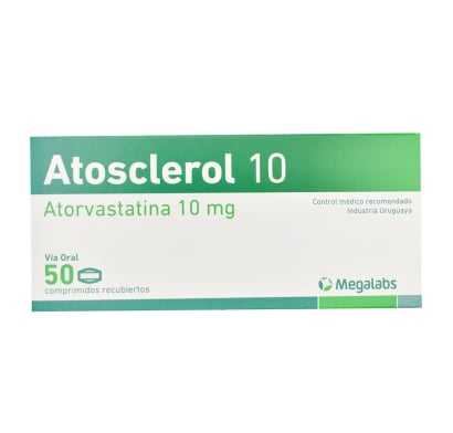 Atosclerol 10 mg 50 Comprimidos
