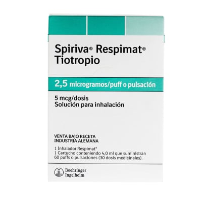 Spiriva Respimat Solución 0.226 Mg / 1 Ml