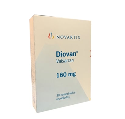 Diovan 160 Mg 30 Comprimidos