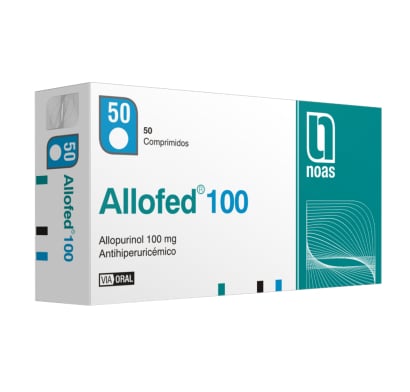 Allofed 100 Mg 50 Comprimidos