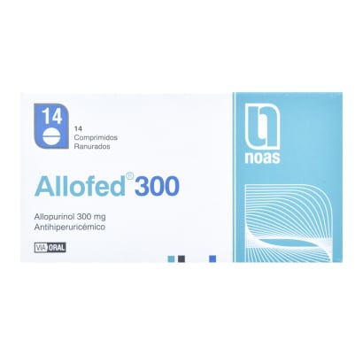 Allofed 300 Mg 14 Comprimidos