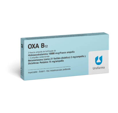 OXA B12 INYECTABLE 3 AMPOLLAS