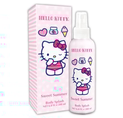 Colonia Hello Kitty Body Splash Sweet Summer 200 Ml