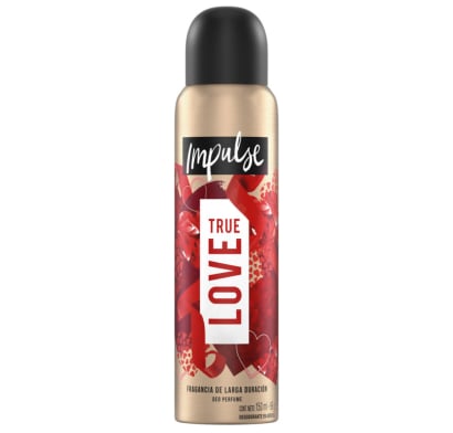Desodorante En Aerosol Impulse True Love 150 Ml