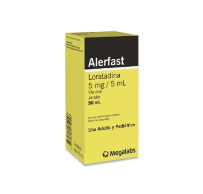 Alerfast Jarabe 5 Mg/5 Ml 50 Ml