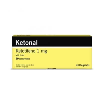 Ketonal 1 Mg 20 Comprimidos