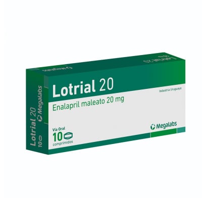 LOTRIAL 20 MG 10 COMPRIMIDOS