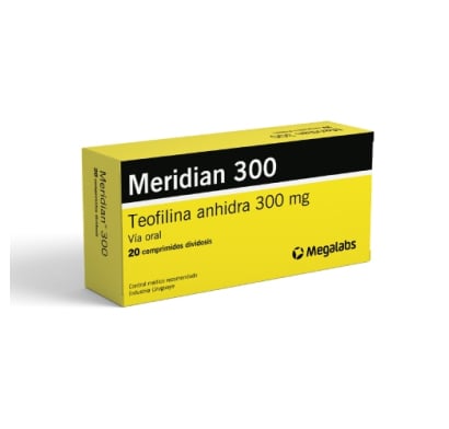 Meridian 300 Mg 20 Comprimidos