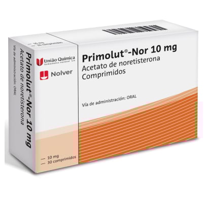 Primolut Nor 10 Mg 30 Comprimidos
