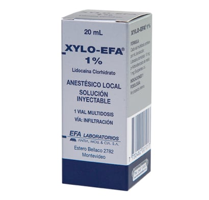 Xylo Efa 1% Ampolla 20 Ml