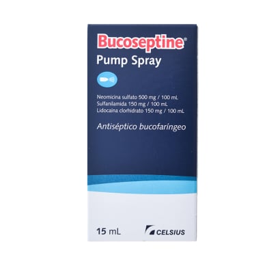 Bucoseptine Pump Spray 15 Ml