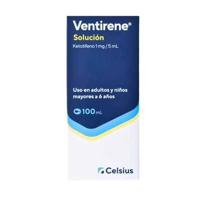 Ventirene Solución 1 Mg/5 Ml 100 Ml
