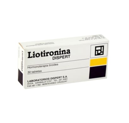 Liotironina Dispert 30 Tabletas