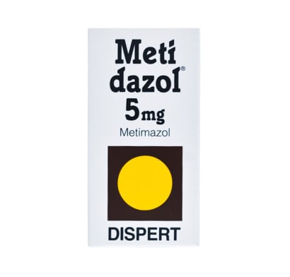 Metidazol 5 Mg 100 Tabletas