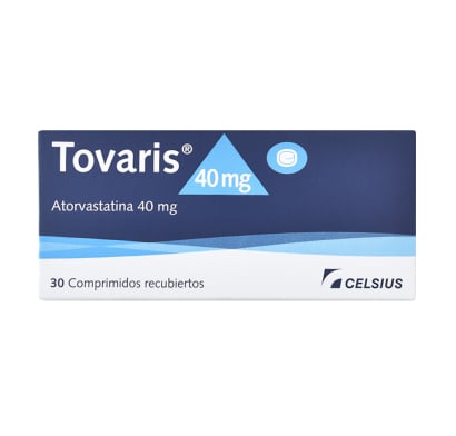 Tovaris 40 Mg 30 Comprimidos