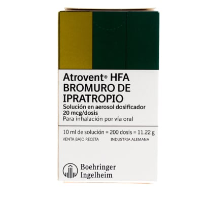 Atrovent Hfa Aerosol 200 Dosis