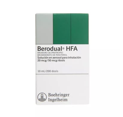 Berodual Hfa Aerosol 200 Dosis