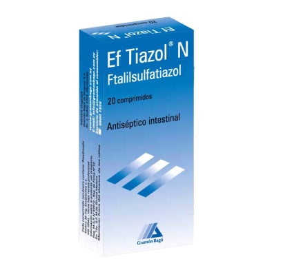 Ef-tiazol N 20 Comprimidos